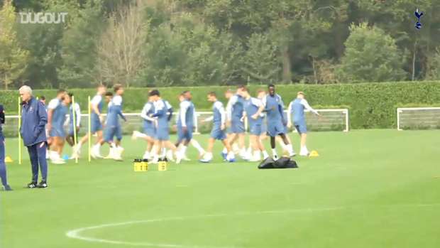Spurs stars prepare for Lokomotiv Plovdiv
